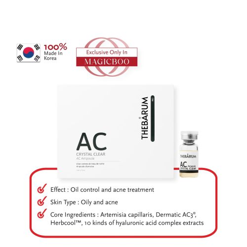Thebarum Crystal Clear AC Ampoule - (12 X 3ml)