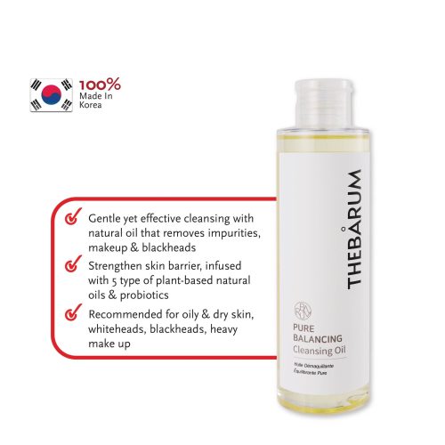 Thebarum Pure Balancing Cleansing Oil - 200ml