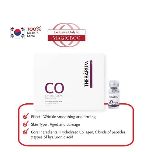 Thebarum Crystal Clear CO Ampoule - (12 X 3ml)